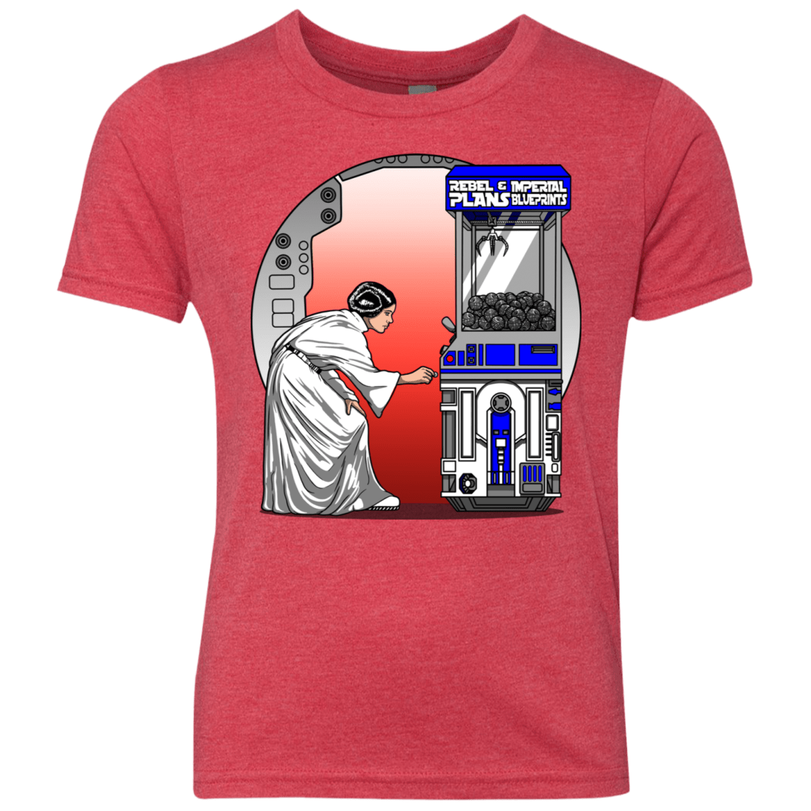 T-Shirts Vintage Red / YXS Rebel Plans Youth Triblend T-Shirt