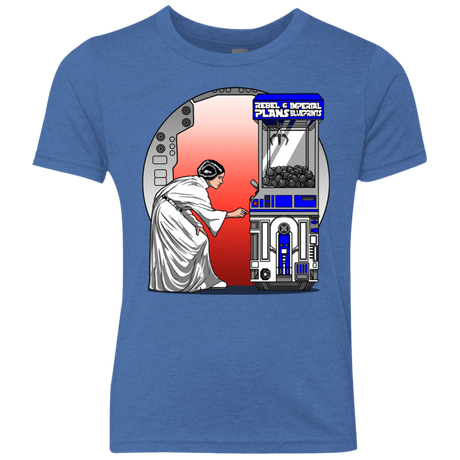 T-Shirts Vintage Royal / YXS Rebel Plans Youth Triblend T-Shirt