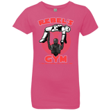 T-Shirts Hot Pink / YXS Rebel's Gym Girls Premium T-Shirt