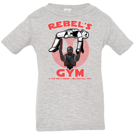 T-Shirts Heather / 6 Months Rebel's Gym Infant PremiumT-Shirt