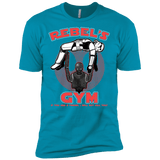 T-Shirts Turquoise / X-Small Rebel's Gym Men's Premium T-Shirt
