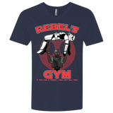 T-Shirts Midnight Navy / X-Small Rebel's Gym Men's Premium V-Neck