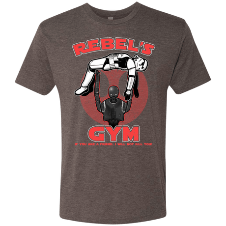 T-Shirts Macchiato / Small Rebel's Gym Men's Triblend T-Shirt