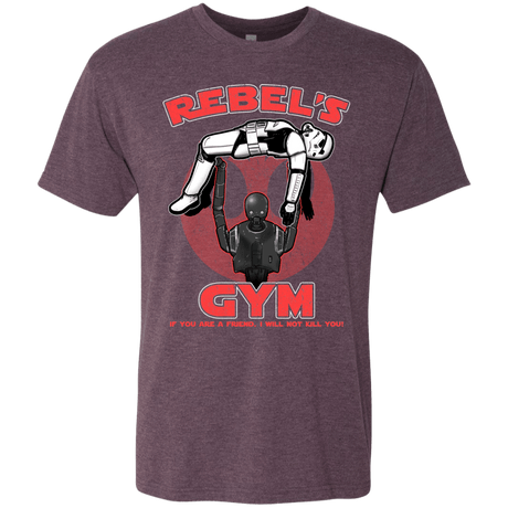 T-Shirts Vintage Purple / Small Rebel's Gym Men's Triblend T-Shirt