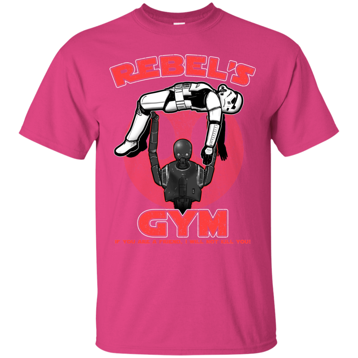 T-Shirts Heliconia / Small Rebel's Gym T-Shirt