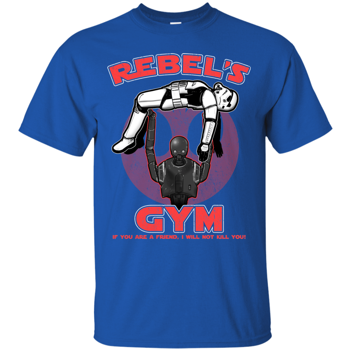 T-Shirts Royal / Small Rebel's Gym T-Shirt