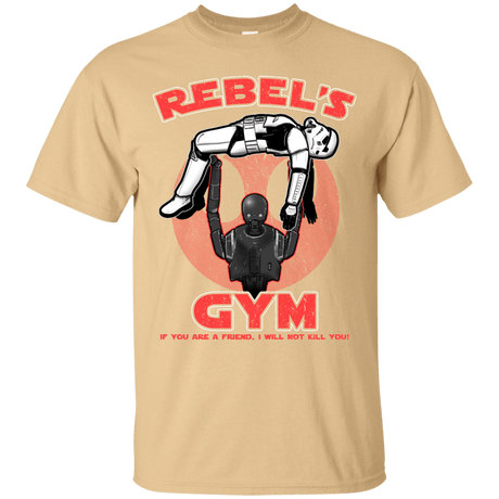T-Shirts Vegas Gold / Small Rebel's Gym T-Shirt