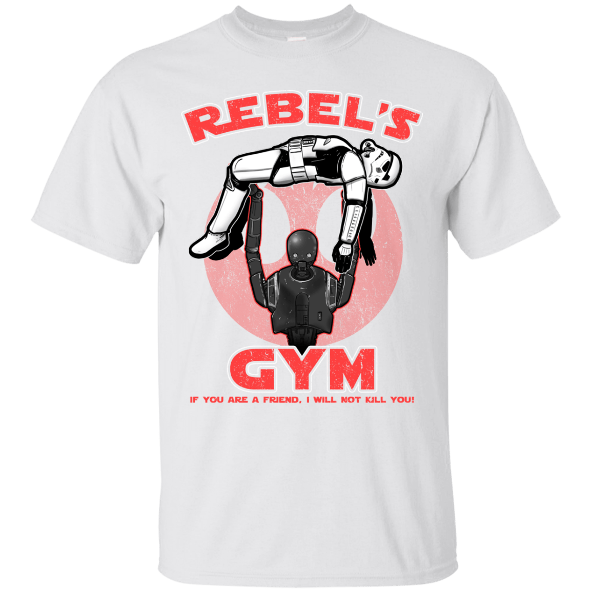 T-Shirts White / Small Rebel's Gym T-Shirt