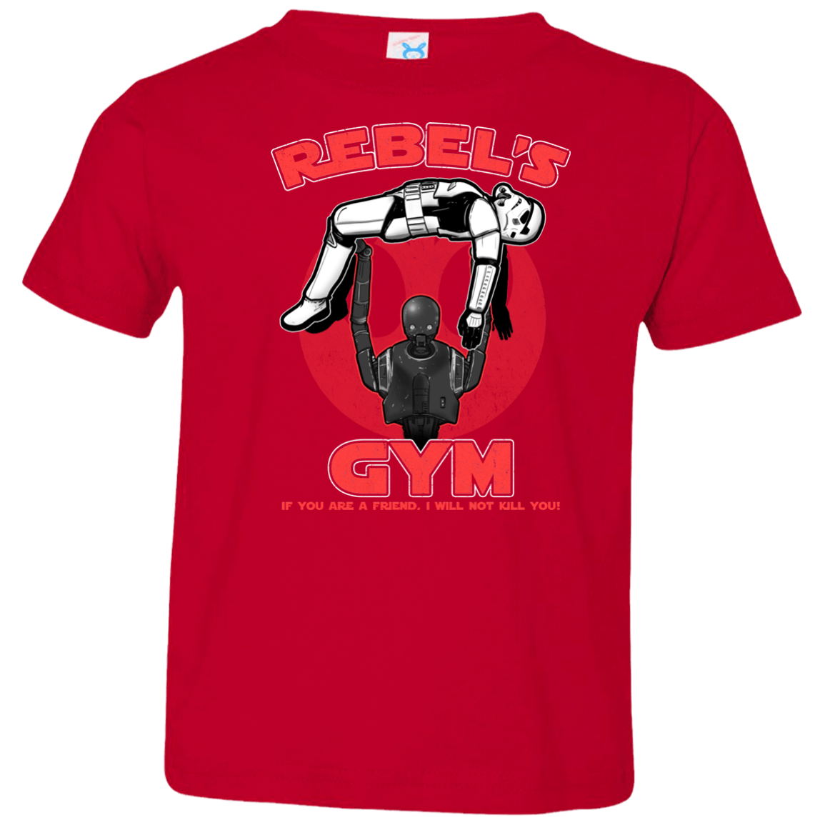 T-Shirts Red / 2T Rebel's Gym Toddler Premium T-Shirt