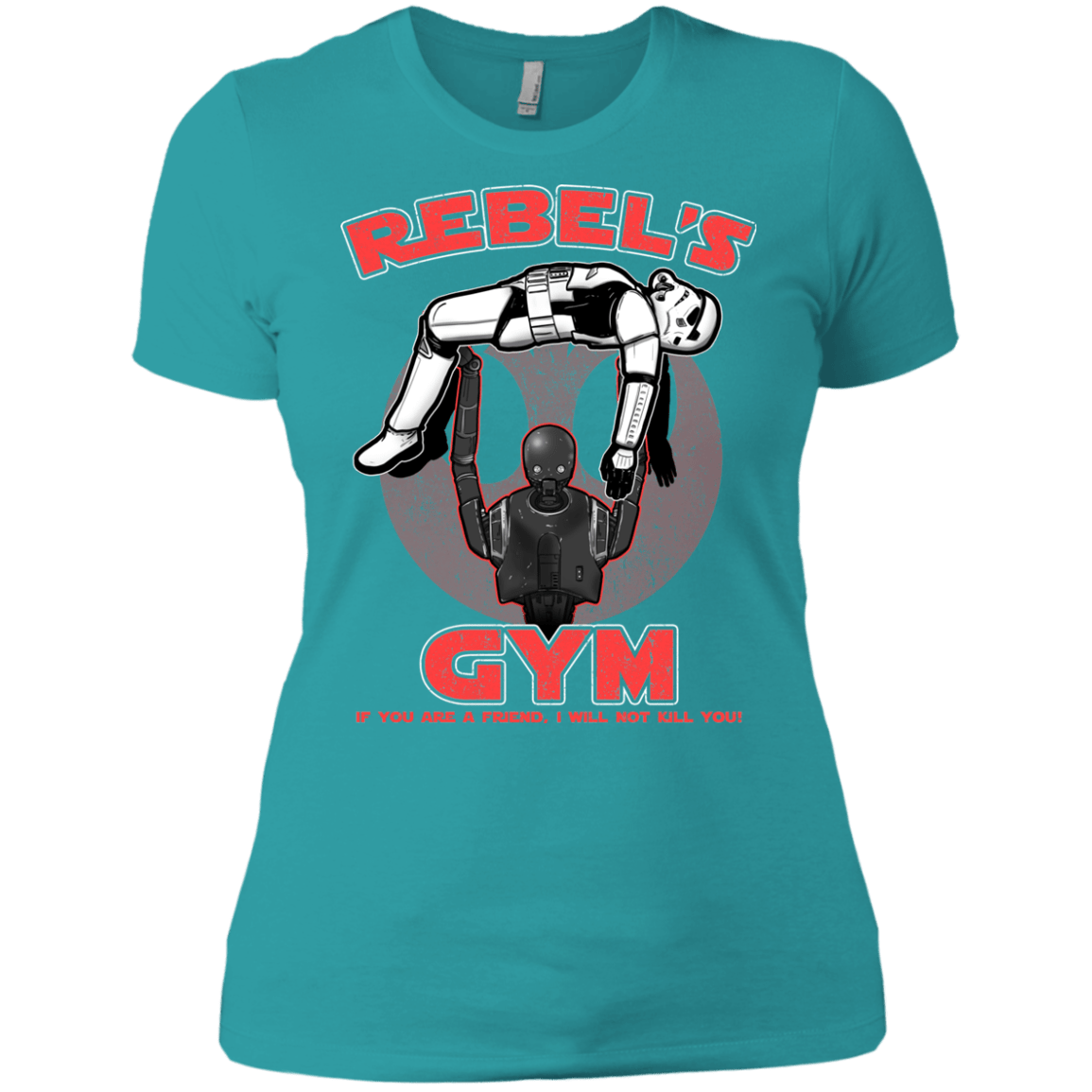 T-Shirts Tahiti Blue / X-Small Rebel's Gym Women's Premium T-Shirt