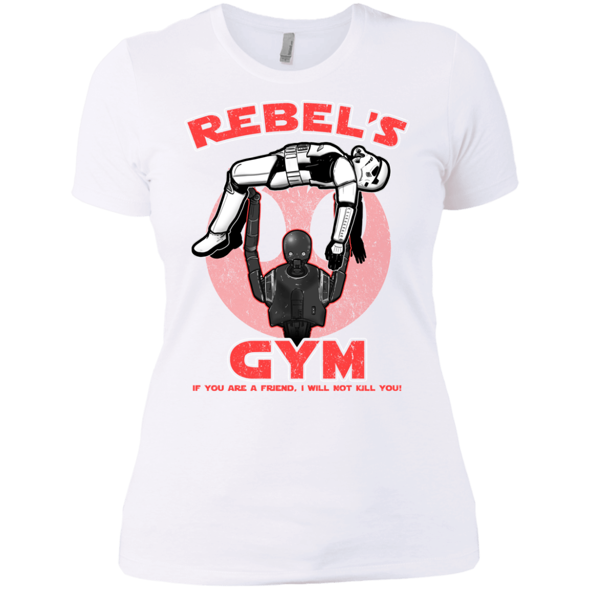 T-Shirts White / X-Small Rebel's Gym Women's Premium T-Shirt