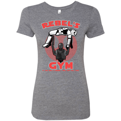 T-Shirts Premium Heather / Small Rebel's Gym Women's Triblend T-Shirt