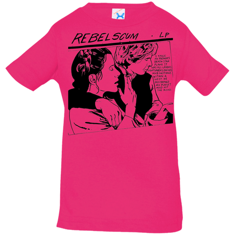 T-Shirts Hot Pink / 6 Months Rebel Scum Infant Premium T-Shirt