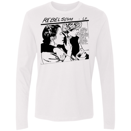T-Shirts White / Small Rebel Scum Men's Premium Long Sleeve