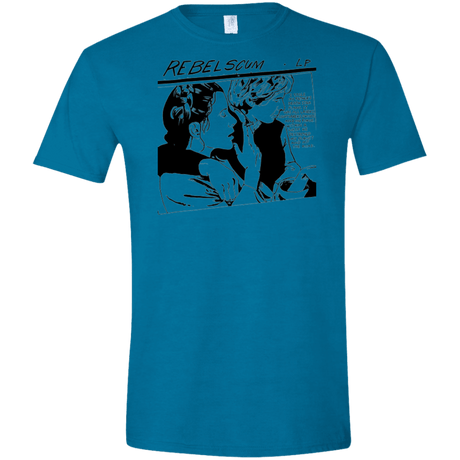 T-Shirts Antique Sapphire / S Rebel Scum Men's Semi-Fitted Softstyle