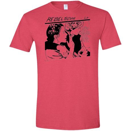 T-Shirts Heather Red / S Rebel Scum Men's Semi-Fitted Softstyle