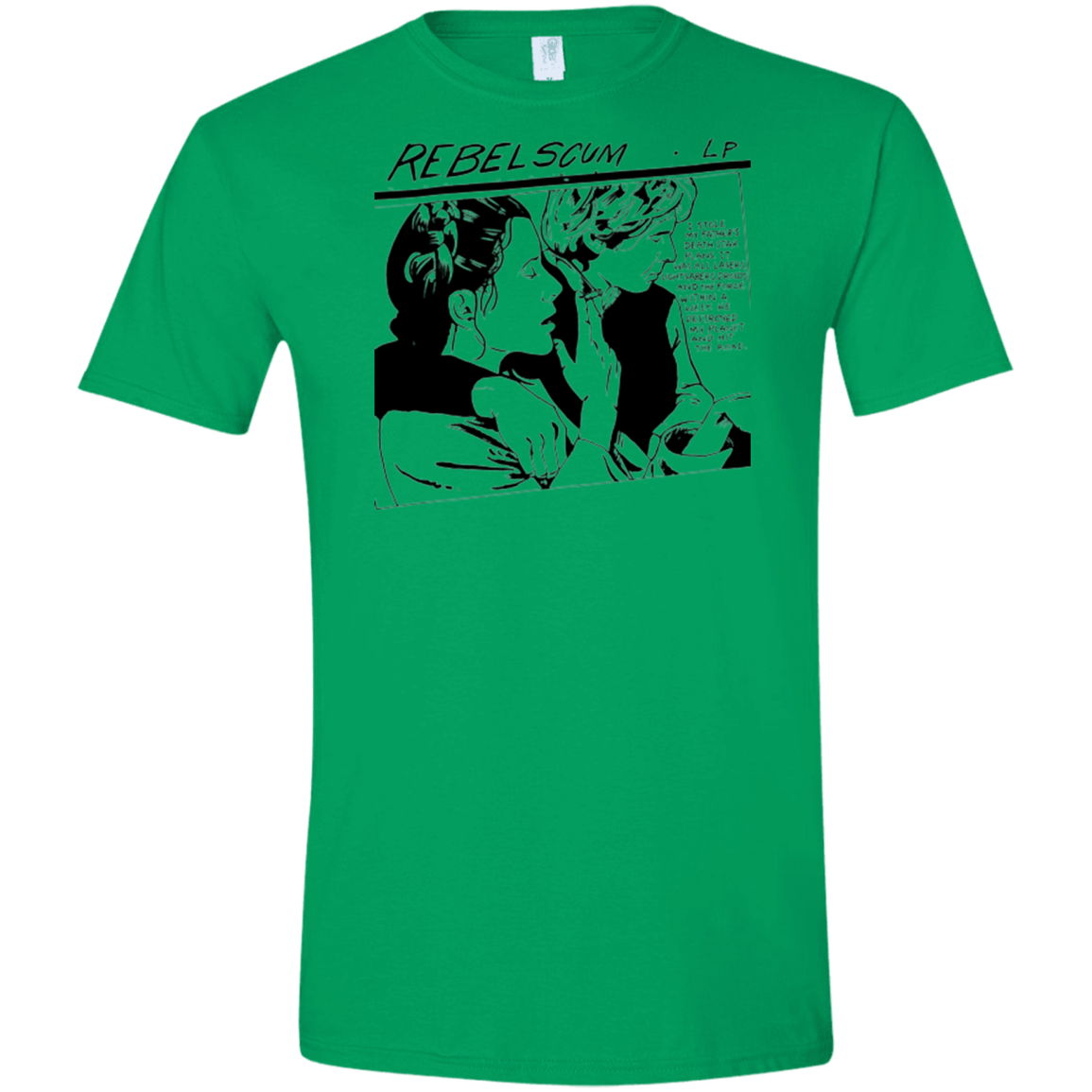 T-Shirts Irish Green / S Rebel Scum Men's Semi-Fitted Softstyle