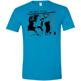T-Shirts Sapphire / S Rebel Scum Men's Semi-Fitted Softstyle