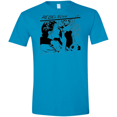 T-Shirts Sapphire / S Rebel Scum Men's Semi-Fitted Softstyle