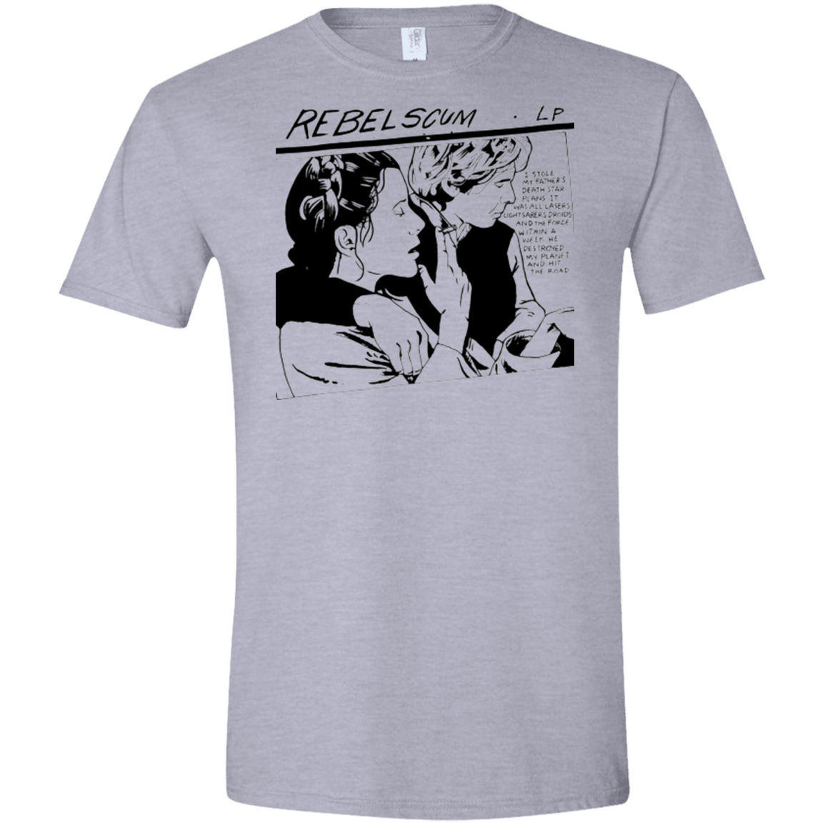 T-Shirts Sport Grey / X-Small Rebel Scum Men's Semi-Fitted Softstyle