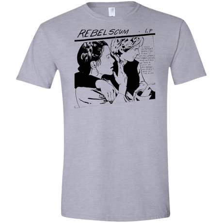T-Shirts Sport Grey / X-Small Rebel Scum Men's Semi-Fitted Softstyle