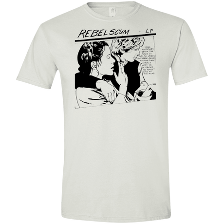T-Shirts White / X-Small Rebel Scum Men's Semi-Fitted Softstyle