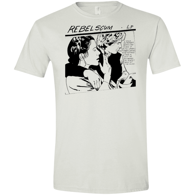 T-Shirts White / X-Small Rebel Scum Men's Semi-Fitted Softstyle
