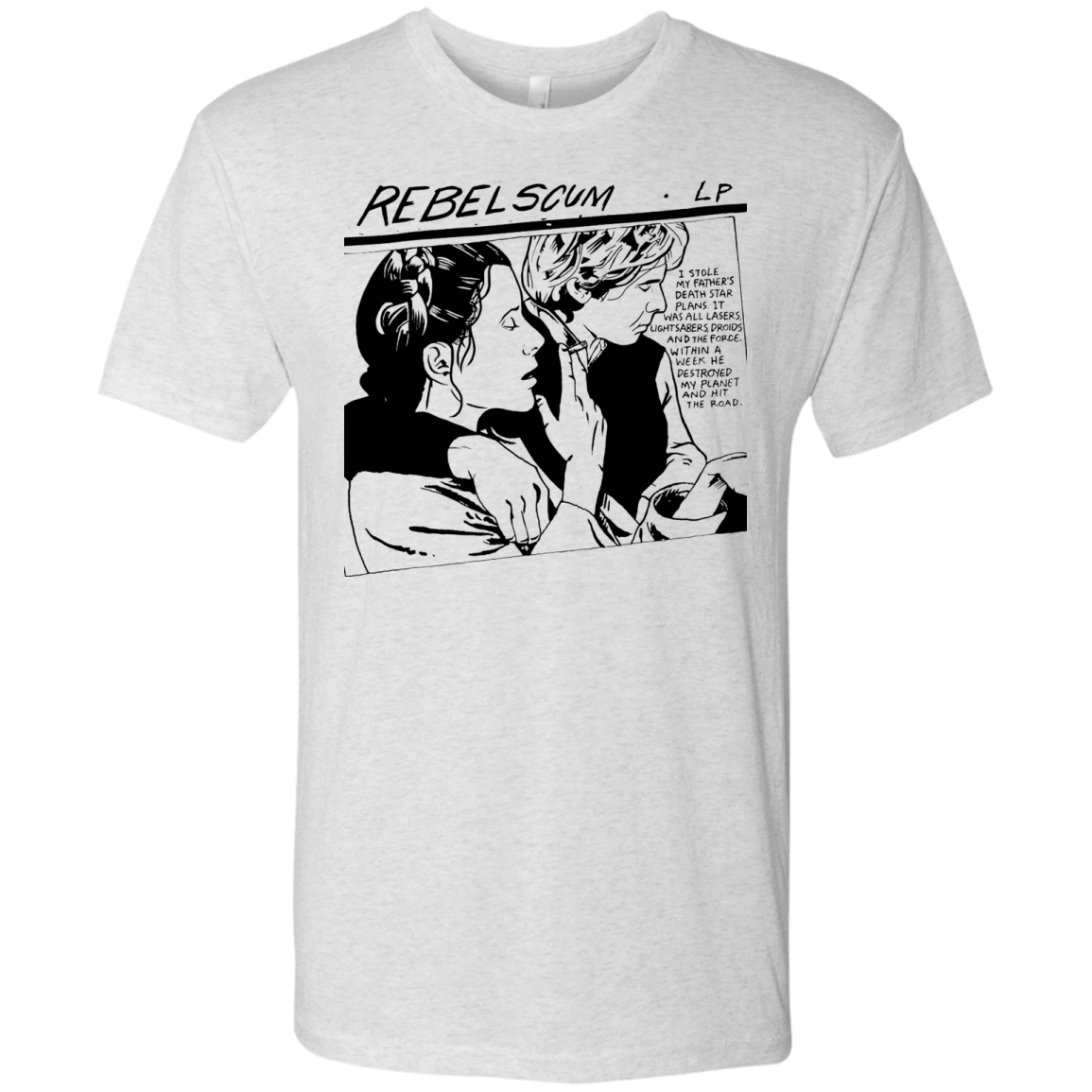 T-Shirts Heather White / Small Rebel Scum Men's Triblend T-Shirt