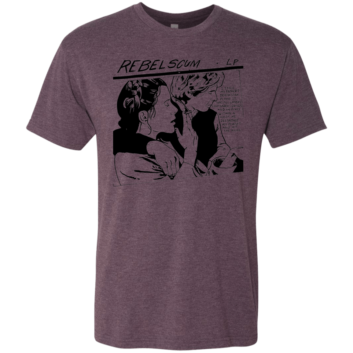 T-Shirts Vintage Purple / Small Rebel Scum Men's Triblend T-Shirt
