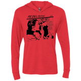 T-Shirts Vintage Red / X-Small Rebel Scum Triblend Long Sleeve Hoodie Tee