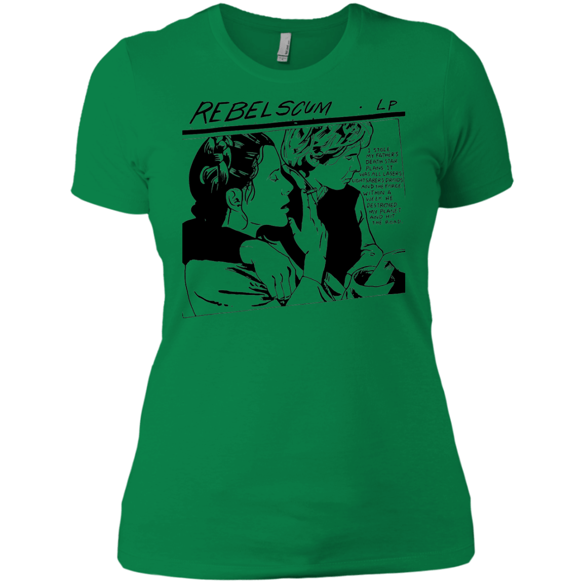 T-Shirts Kelly Green / X-Small Rebel Scum Women's Premium T-Shirt