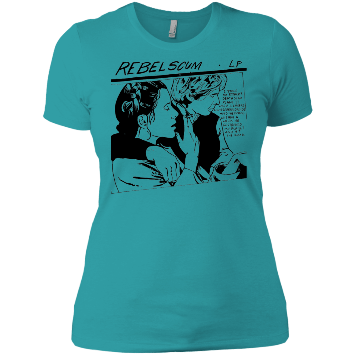 T-Shirts Tahiti Blue / X-Small Rebel Scum Women's Premium T-Shirt