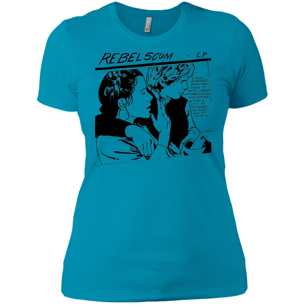 T-Shirts Turquoise / X-Small Rebel Scum Women's Premium T-Shirt