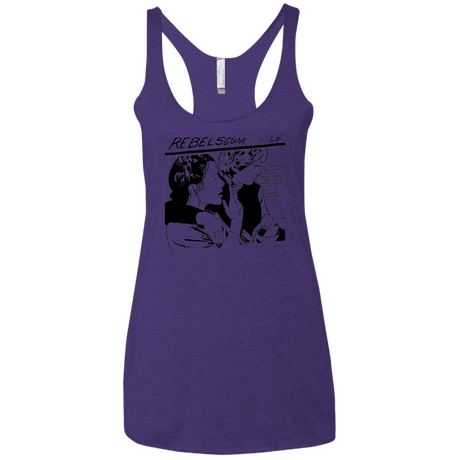 T-Shirts Purple / X-Small Rebel Scum Women's Triblend Racerback Tank
