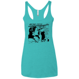 T-Shirts Tahiti Blue / X-Small Rebel Scum Women's Triblend Racerback Tank