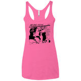 T-Shirts Vintage Pink / X-Small Rebel Scum Women's Triblend Racerback Tank