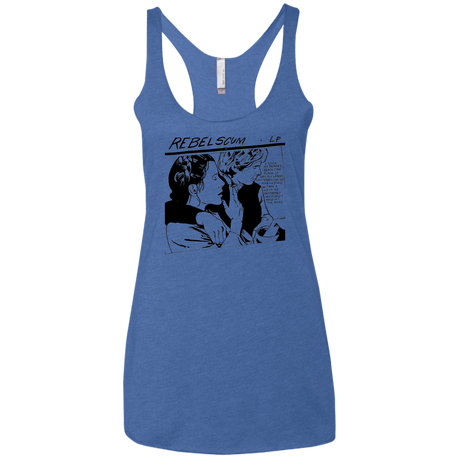 T-Shirts Vintage Royal / X-Small Rebel Scum Women's Triblend Racerback Tank