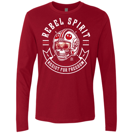 T-Shirts Cardinal / Small Rebel Since 1977 Men's Premium Long Sleeve