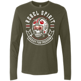 T-Shirts Military Green / Small Rebel Since 1977 Men's Premium Long Sleeve
