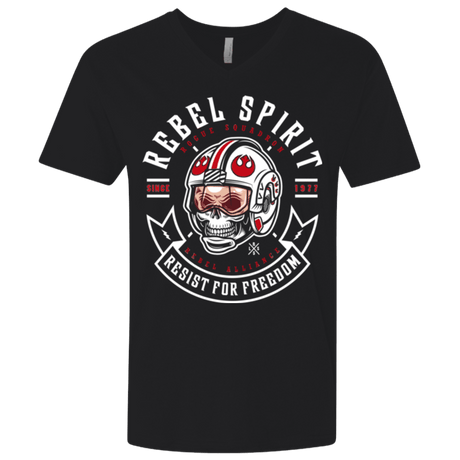 T-Shirts Black / X-Small Rebel Since 1977 Men's Premium V-Neck