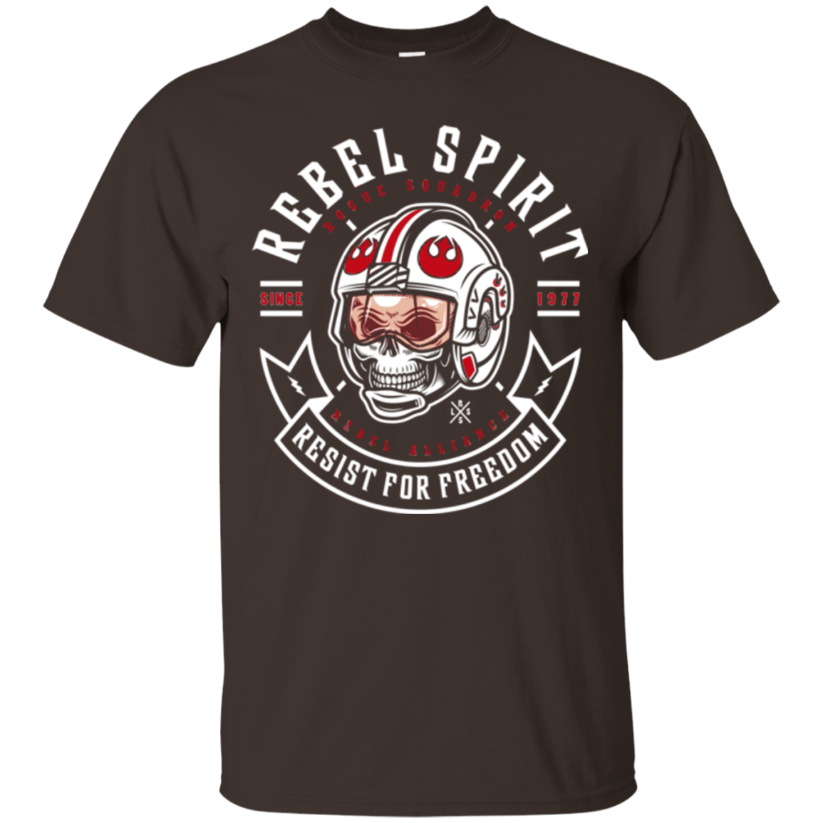 T-Shirts Dark Chocolate / Small Rebel Since 1977 T-Shirt