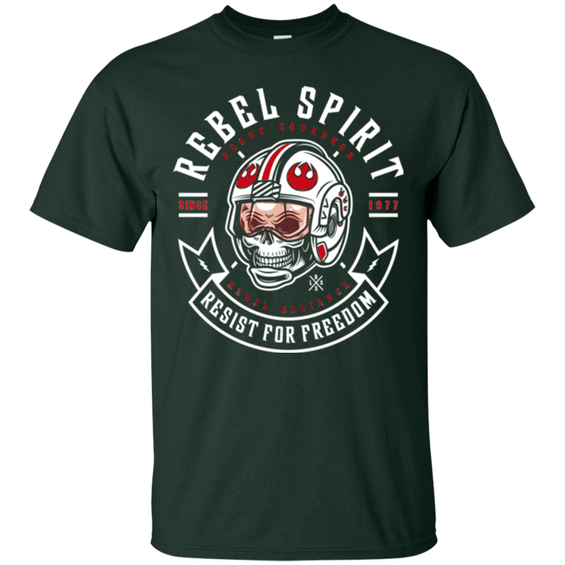 T-Shirts Forest Green / Small Rebel Since 1977 T-Shirt