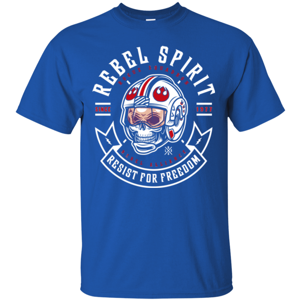 T-Shirts Royal / Small Rebel Since 1977 T-Shirt