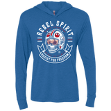 T-Shirts Vintage Royal / X-Small Rebel Since 1977 Triblend Long Sleeve Hoodie Tee