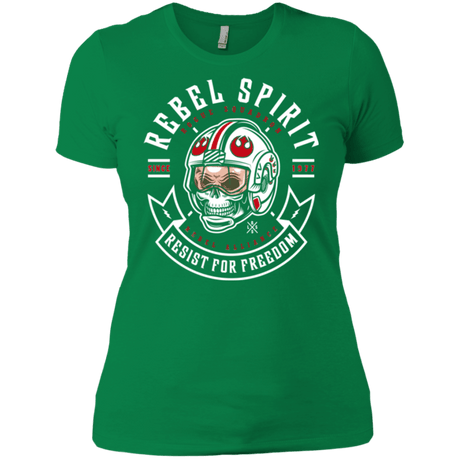 T-Shirts Kelly Green / X-Small Rebel Since 1977 Women's Premium T-Shirt