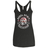 T-Shirts Vintage Black / X-Small Rebel Since 1977 Women's Triblend Racerback Tank