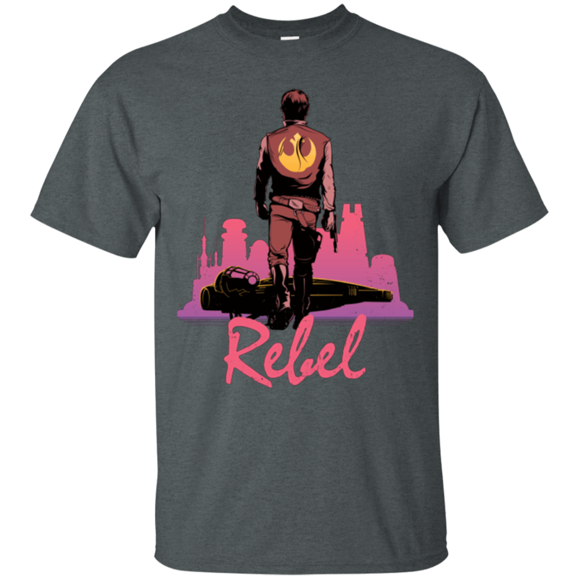 T-Shirts Dark Heather / Small Rebel T-Shirt