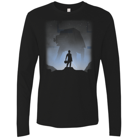 T-Shirts Black / Small Rebel vs Empire Men's Premium Long Sleeve