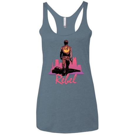 Rebel Women's Triblend Racerback Tank