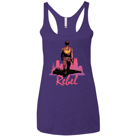 Rebel Women's Triblend Racerback Tank